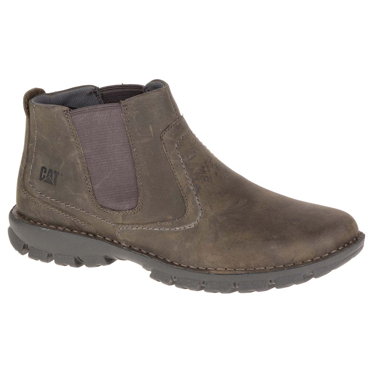 Caterpillar Boots South Africa - Cat Men's Hoffman Chelsea Boots Dark Grey QO6104839